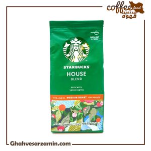 قهوه استارباکس 100%عربیکا House Blend